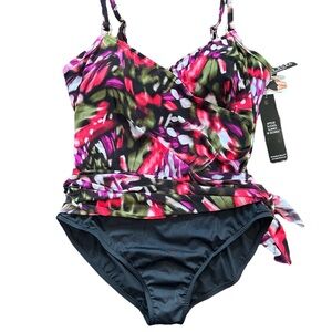 Miraclesuit Magicsuit women’s Willow One Piece Swimsuit 14 multicolored NWT